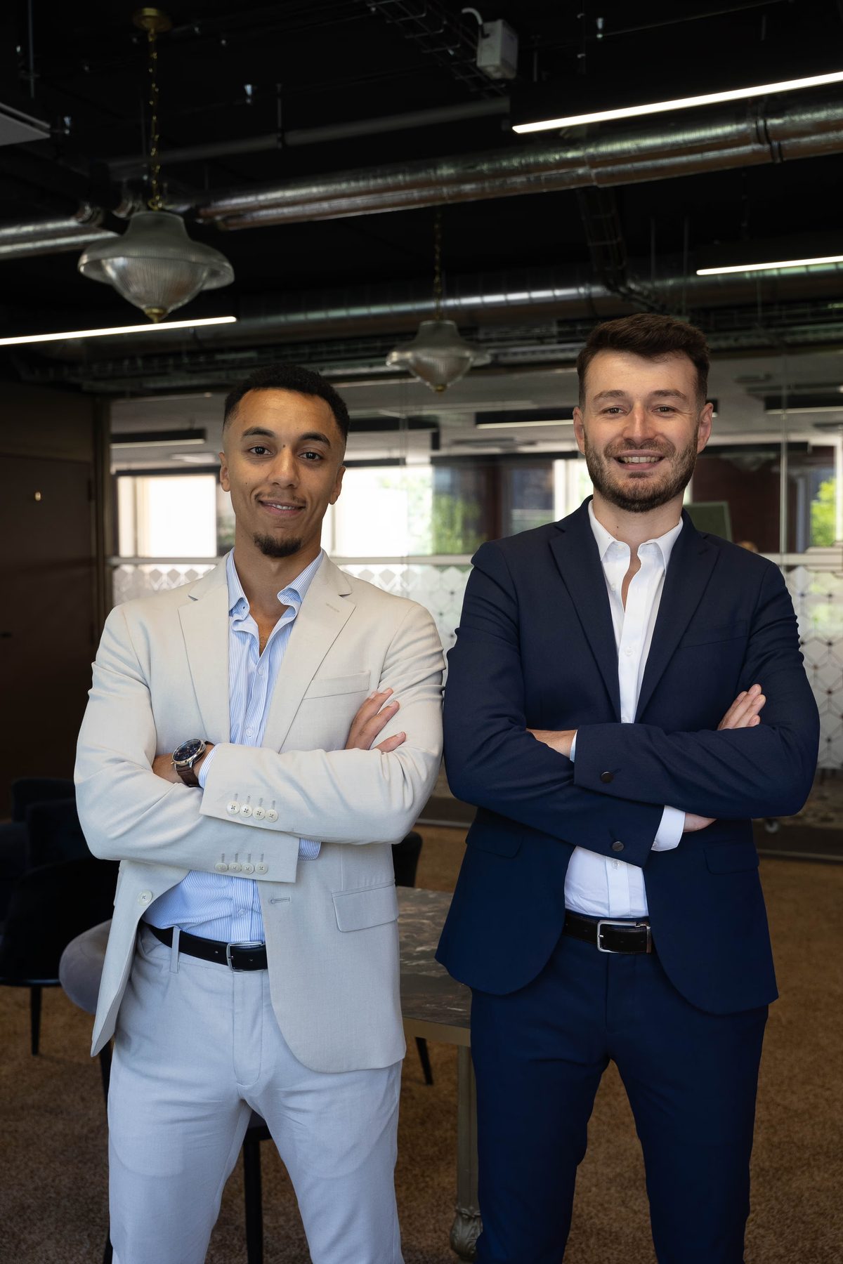 Anas Chakri et Sylvain Coindre, fondateurs de Prélud HR